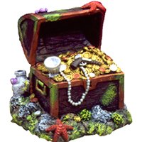 Captain Kidd Treasure Aquarium Ornament, Small