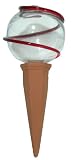 PLANT NANNY 8109 SWIRL WATERING GLOBE SET, RED