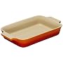 Le Creuset Rectangular Dish, Volcanic, 26 cm