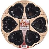 Wilton Dimensions 6-Cup Cast-Aluminum Mini-Hearts Pan