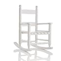 Elegant Baby Rocking Chair- White