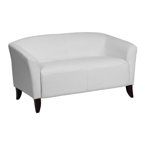 Flash Furniture HERCULES Imperial Series Contemporary White Leather