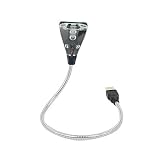 USB 2.0 LED Black Laptop PC Mac Notebook Light Travel Size