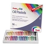 Pentel&reg; Oil Pastels with Carrying Case, Assorted Colors, 16/Set