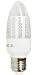 LUMIRA LED-Leuchte Kerzenform mit 60LEDs und 240 Lumen, Warm Weiß, E27, 120° Abstrahlwinkel, 3 Watt, 230V