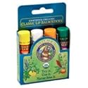 Classic Lip Balm Sticks - Blue Box, 4 packs., (Badger Balm)