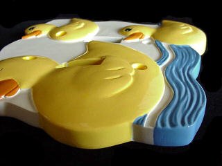 Rubber Duck Ducky Double Switchplate Switch Light Cover