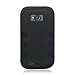 AIMO Progressive Combat Armor Case for ZTE Savvy Z750C [Straight Talk, Net10] - (Black / Black)