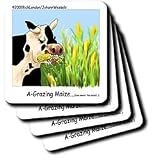 Londons Times Funny Cow Cartoons - Agraizin Maze - Coasters