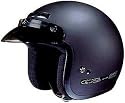 HJC CS-5 CS5 CRUISER FLAT BLACK SIZE:LRG MOTORCYCLE Open-Face-Helmet