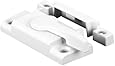 Slide-Co 171915 Sash Lock for Vertical Sliding Windows, 2-1/8 Hole Centers, Diecast Zinc Construction, White