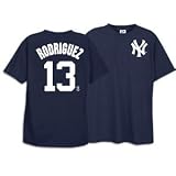 Alex Rodriguez New York Yankees Youth Name and Number T-Shirt (Small)