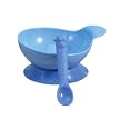Danesco Bowl with Silicone Spoon Baby Set - Blue