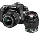 Pentax K100D Digital SLR Camera With 18-55mm & 50-200mm Lens Kit