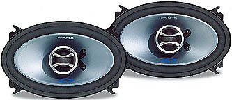 Alpine Type S SPS 46C2   Car speaker   30 Watt   2 way   coaxial   4 x 6