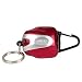 Dorcy 41-1405 1 LED Flashlight Keychain w/Retractable Cord (Red)