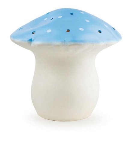 Grande Veilleuse Champignon Bleue