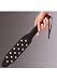 Leather Paddle With Nail Heads (Black;One Size)