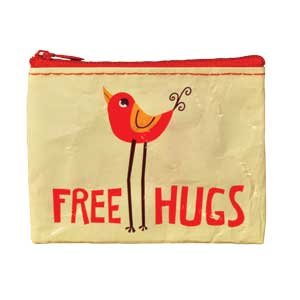 Blue Q - Free Hugs Coin Purse
