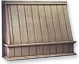 National Products Countryside Wood Hood Front with Liner in Hickory