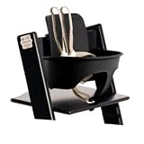 Baby High Chairs & Booster Seats: Baby Stokke Trip Trap High Chair, Bk - Black Tripp Trapp Baby Rail