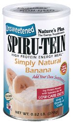 Simply Natural Spirutein Banana - 1 lbs - Powder