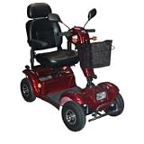 Drive Odyssey 4 Wheel Scooter - Red