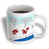Rich Diesslins Funny General - Editorial Cartoons - Lobster Bad Vacation Spots - Mugs