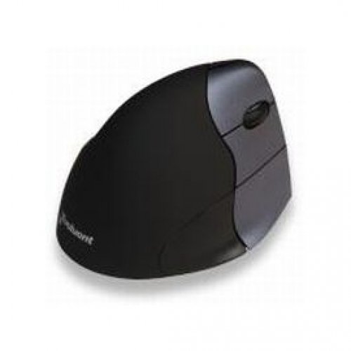 Evoluent VerticalMouse 3 - Mouse - optical - 5 button(s) - wireless - 2.4 GHz - USB wireless receiver