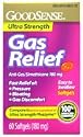 Gas Relief Ultra Strength Gas Relief Has a Powerful Ingredient for Fast Gas Relief - 60 Softgels #1987