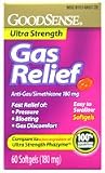 Gas Relief Ultra Strength Gas Relief Has a Powerful Ingredient for Fast Gas Relief - 60 Softgels #1987