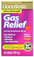 Gas Relief Ultra Strength Gas Relief Has a Powerful Ingredient for Fast Gas Relief - 60 Softgels #1987