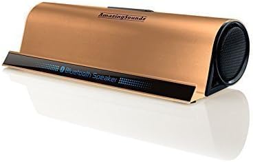 Bluetooth Speakers by AmazingSoundz allows you to enjoy Crystal Clear Surround Sound with Unique Tablet holder,offering 10M Wireless distance,10 hours talk time,Make your life sound better now!