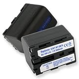 7.2v 2800 mAh Dark Grey Professional Camcorder Battery for Sony NP-FM30