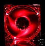 80mm Red LED Cooling PC Case Fan