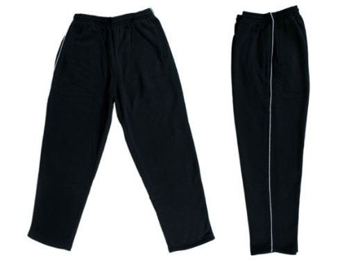 Humasson Herren Baumwolle Jogginghose - Schwarz 