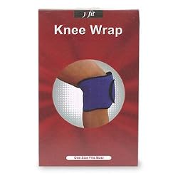 J Fit 40-1200 Hot-Cold Knee Wrap - Blue