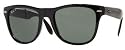 Ray-Ban Sunglasses - RB 4105 Wayfarer Folding / Frame: Black Lens: Green Polarized (54 mm)