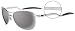 Oakley Warden Sunglasses Serialized Silver/Grey 05-941