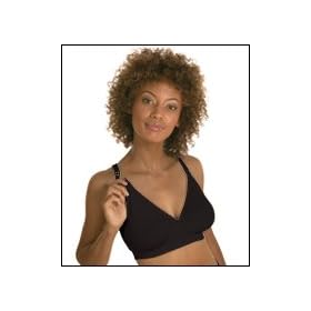 Bravado! Original Nursing Bra Basic - Black L (C - D Cup) 38" to 42" Rib Band
