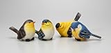 森の小鳥　置物　S　4個セット