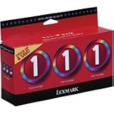 Lexmark 1 (18C1516) Tricolor Ink Triple Pack