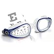 Aqua Sphere Eagle Swim Goggles & Optic Lenses - Blue Frame with Diopters