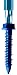 (80302) #3 ACR3 2" Driver Bits for KwikTap Concrete Screws