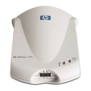 HP JetDirect 175x Print Server Ethernet 10/100Mbps 1-Port X RJ45 1 X USB J6035C
