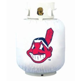 Cleveland Indians MLB BBQ Grill Gas Tank Cannister Cover