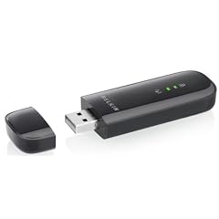 Belkin Play N600DB WLAN USB-Adapter NextNet 2.0 (bis zu 300 Mbit/s + 300 Mbit/s) schwarz