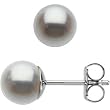 6mm Freshwater Cultured Pearl Stud Earrings