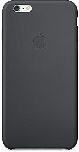 Apple - Silicone Case for Apple iPhone 6 Plus - Black