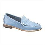 Sebago B62524 Ladies Market in Ocean Blue Nubuck by Sebago